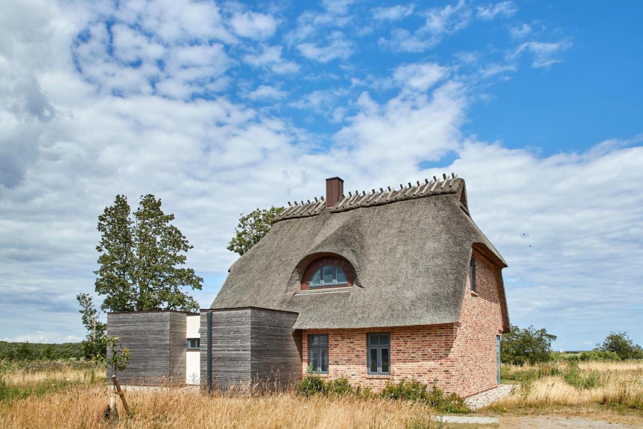 Reetdorf Geltinger Birk Atelierhaus Mooreiche Nieby  Bagian luar foto